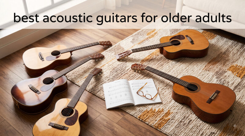 best acoustic guitars for older adults