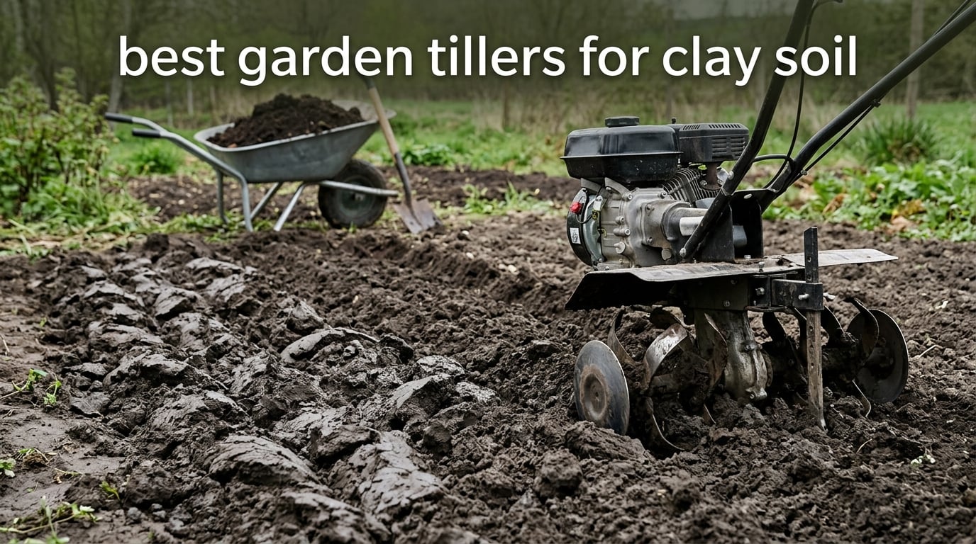 best garden tillers for clay soil
