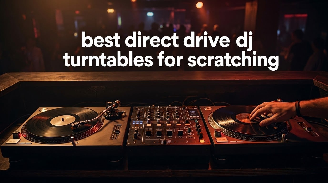 best direct drive dj turntables for scratching
