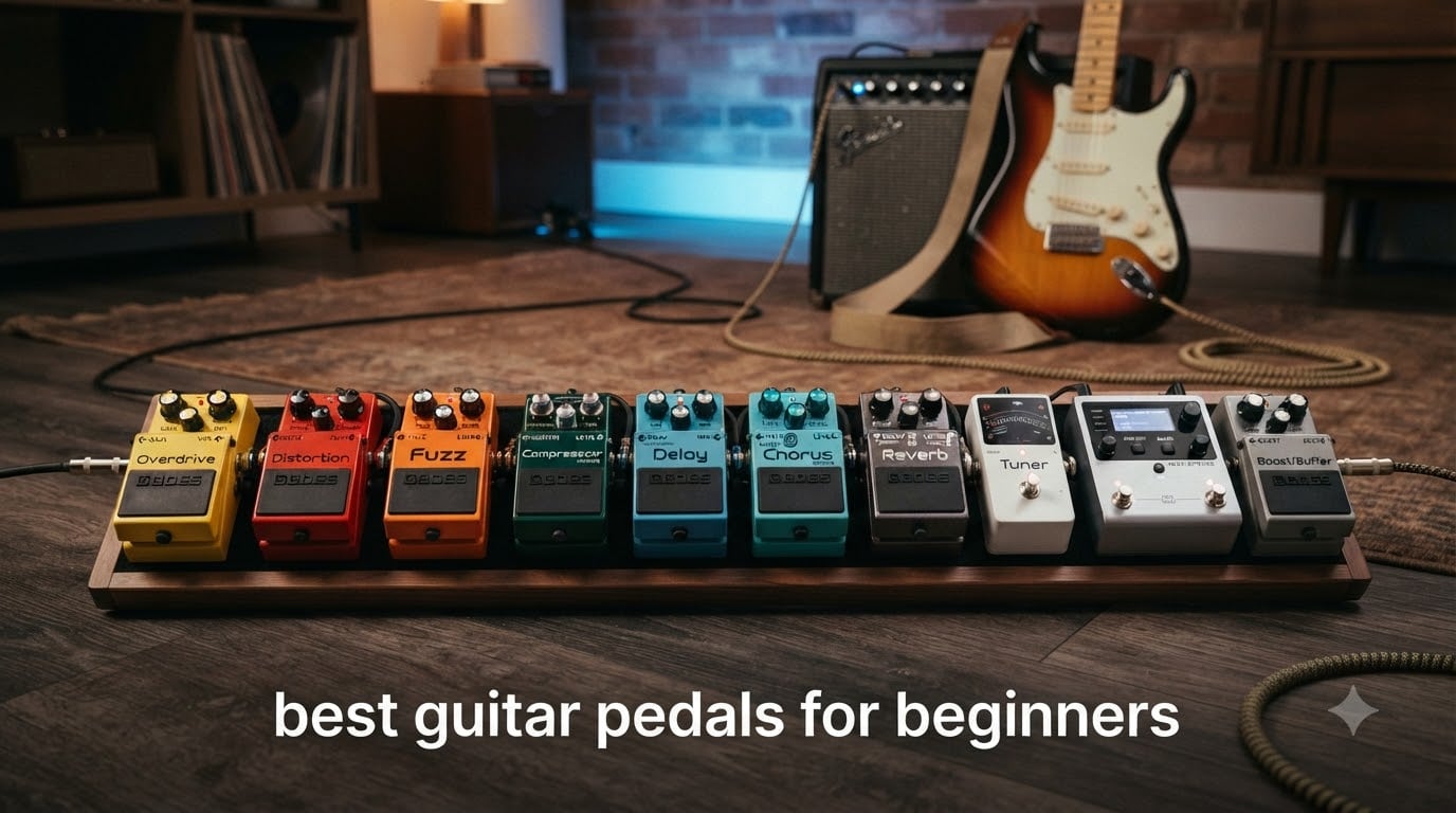 best guitars pedals for beginners