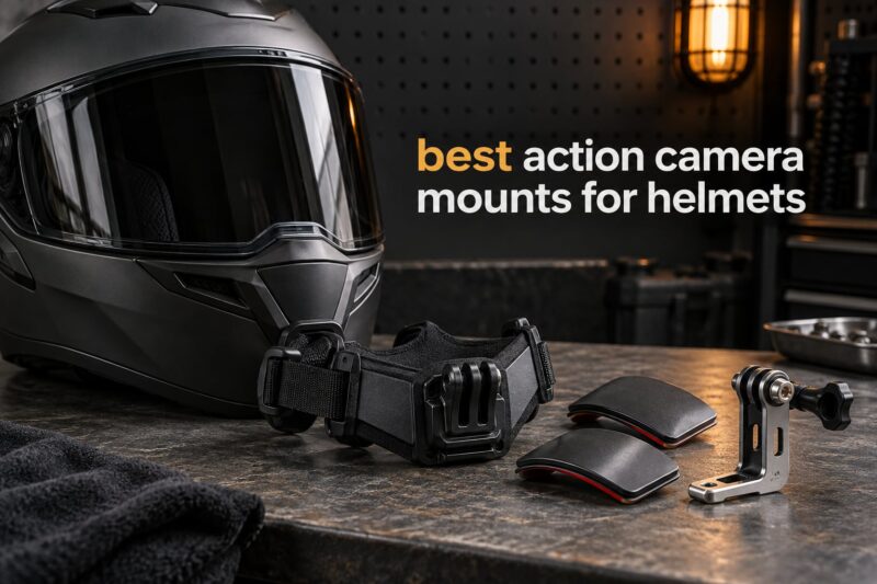 best action camera mounts for helmets