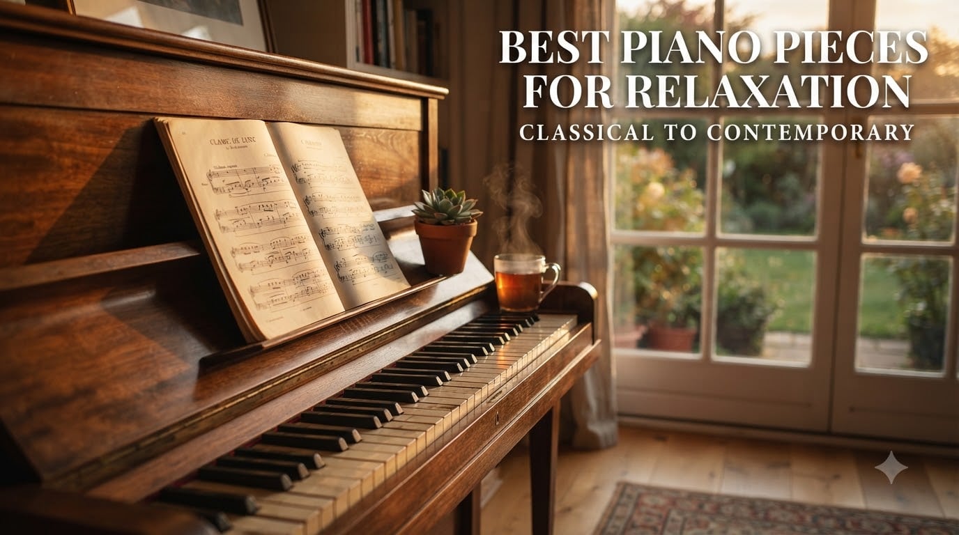 best pianos pieces for relaxation classical to contemporary