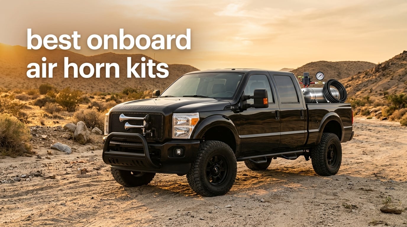 best onboard air horn kits