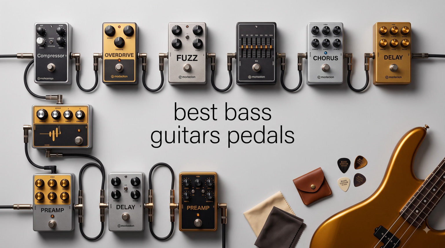 best bass guitars pedals