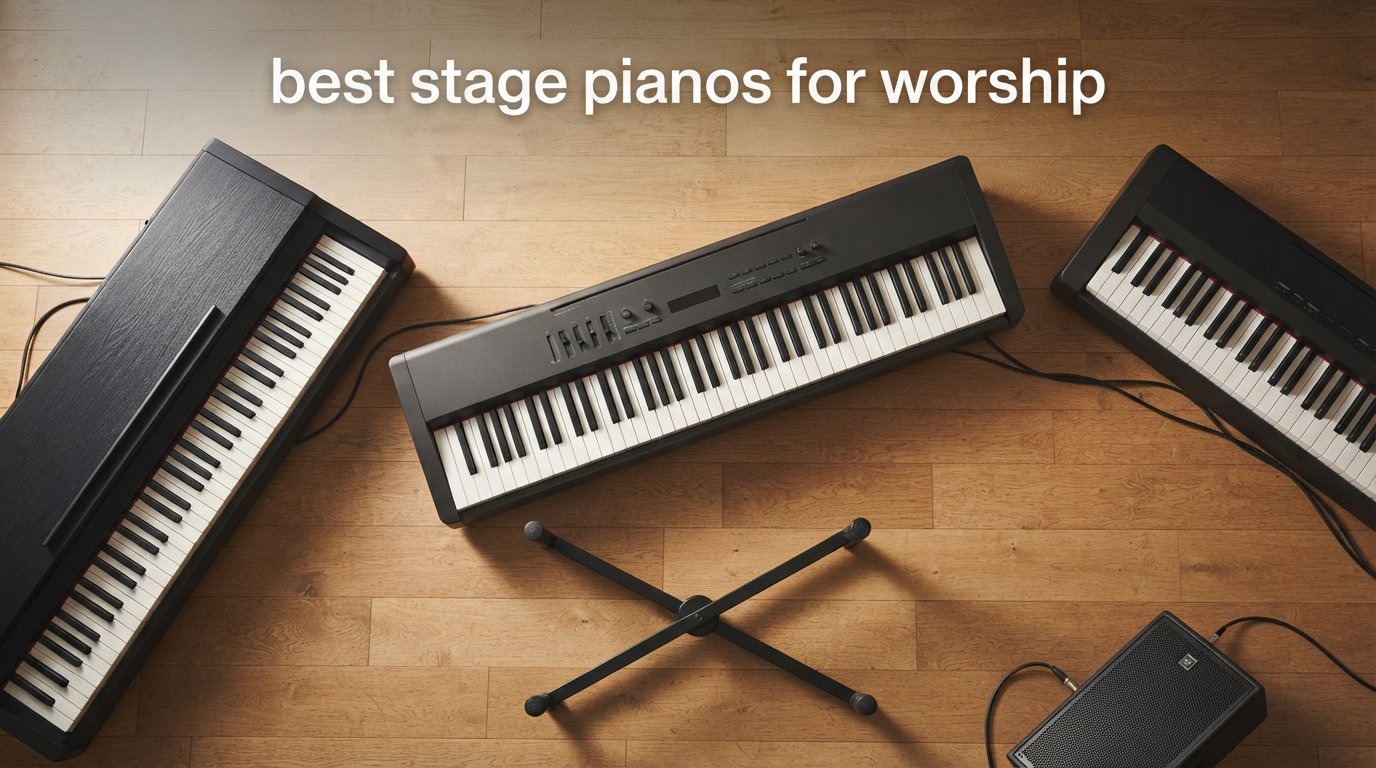 best stage pianos for worship