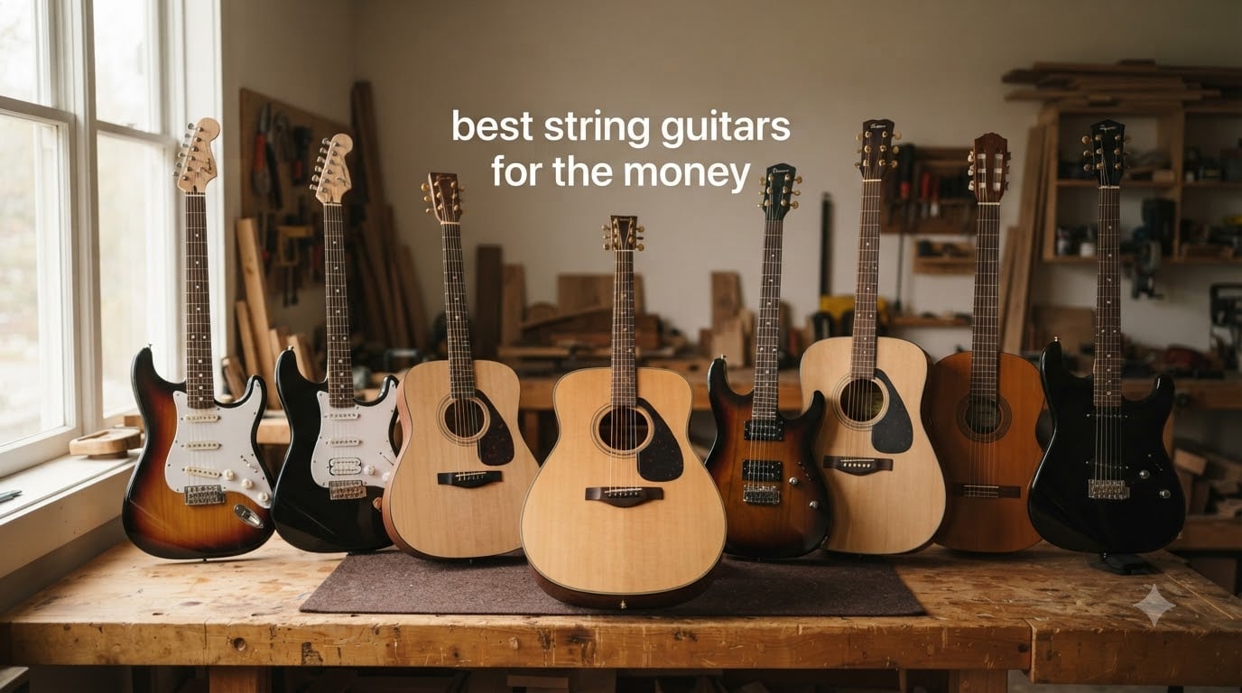 best string guitars for the money