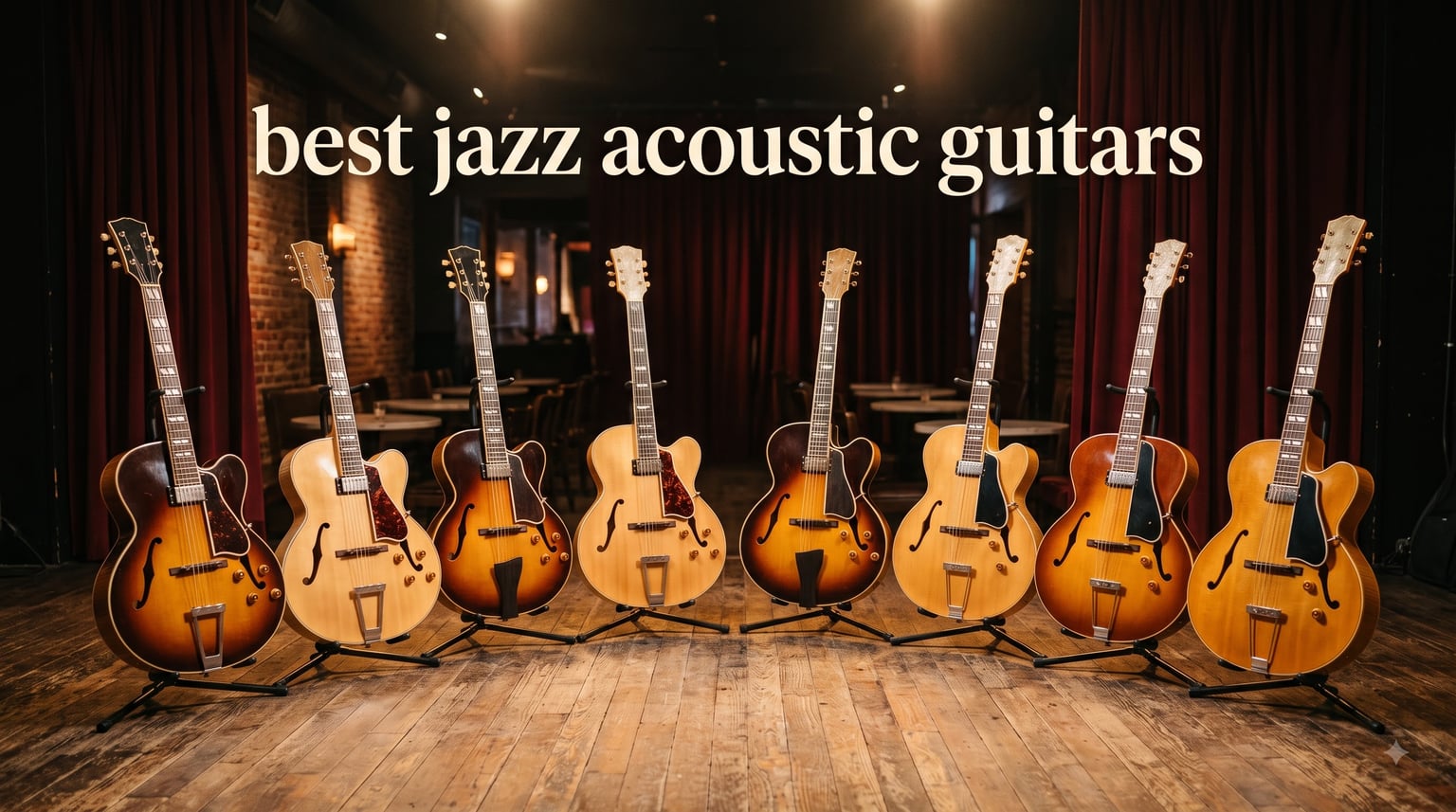 best jazz acoustic guitars