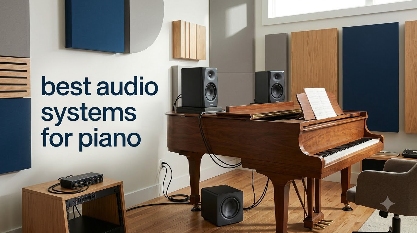 best audio systems for piano