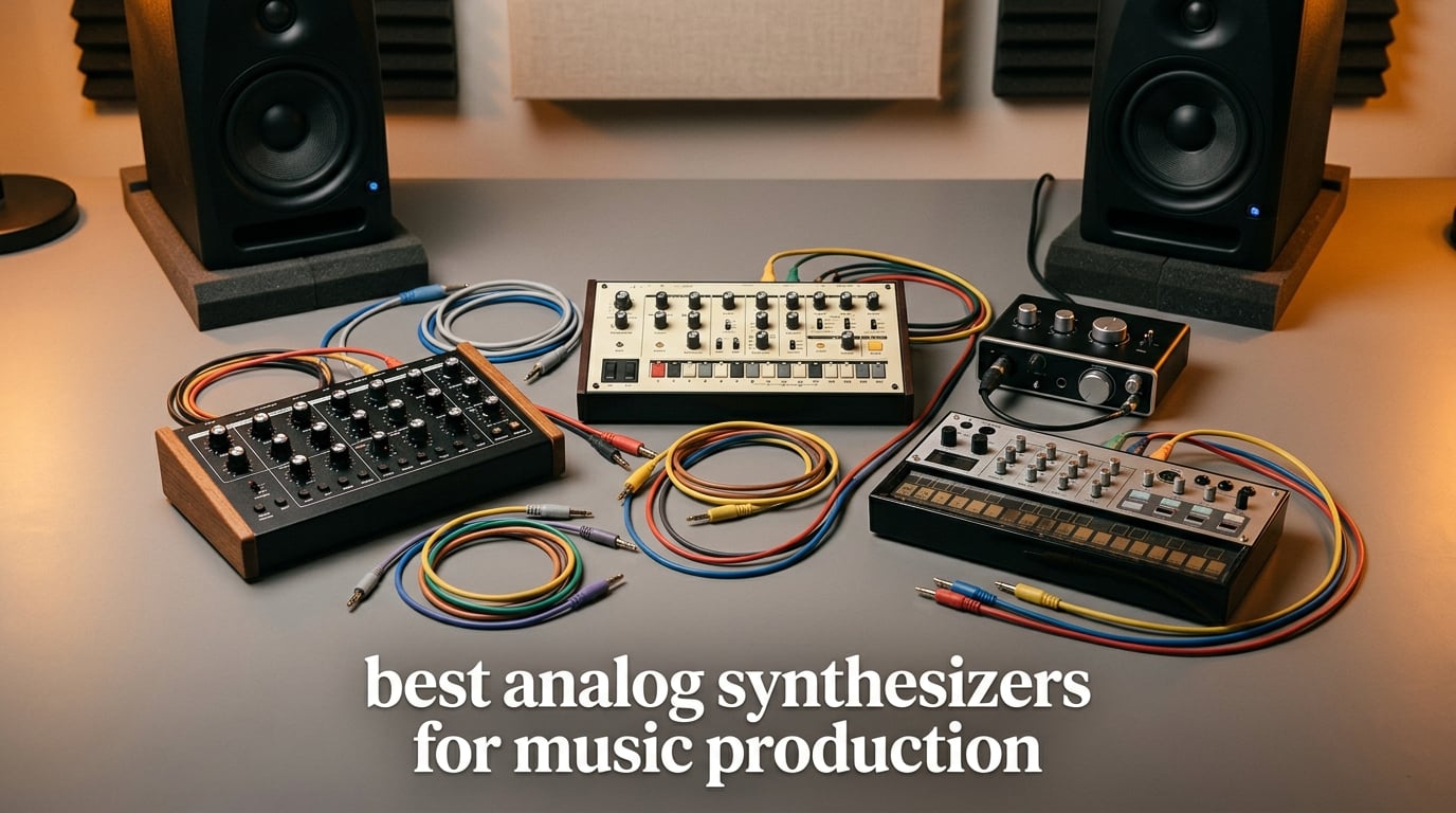 best analog synthesizers for music production