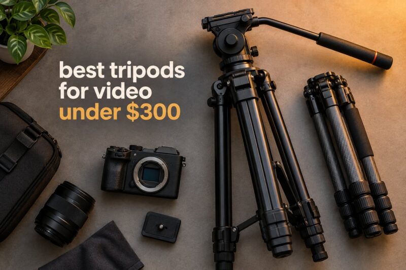 best tripods for video under $300