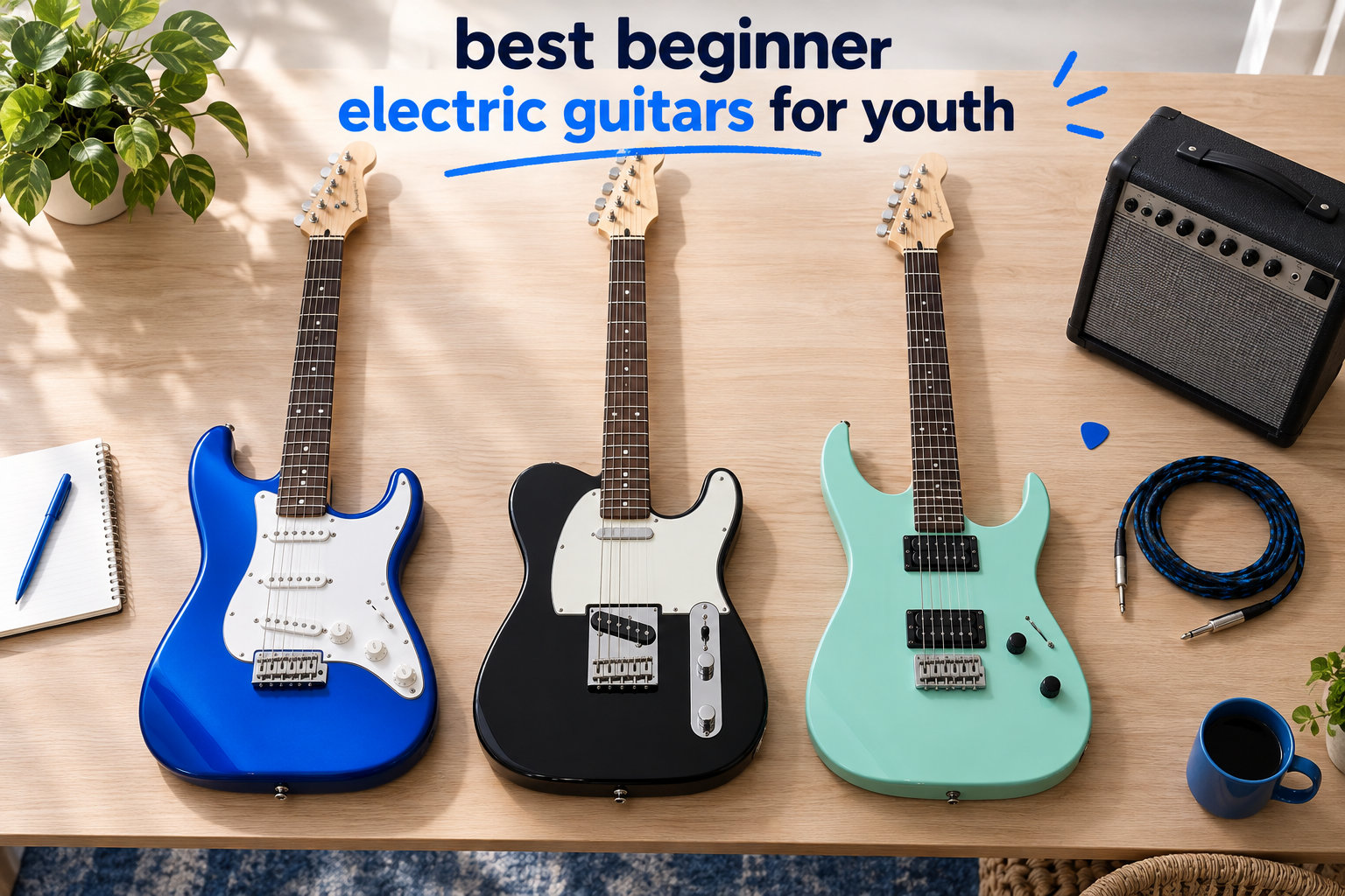 best beginner electric guitars for youth