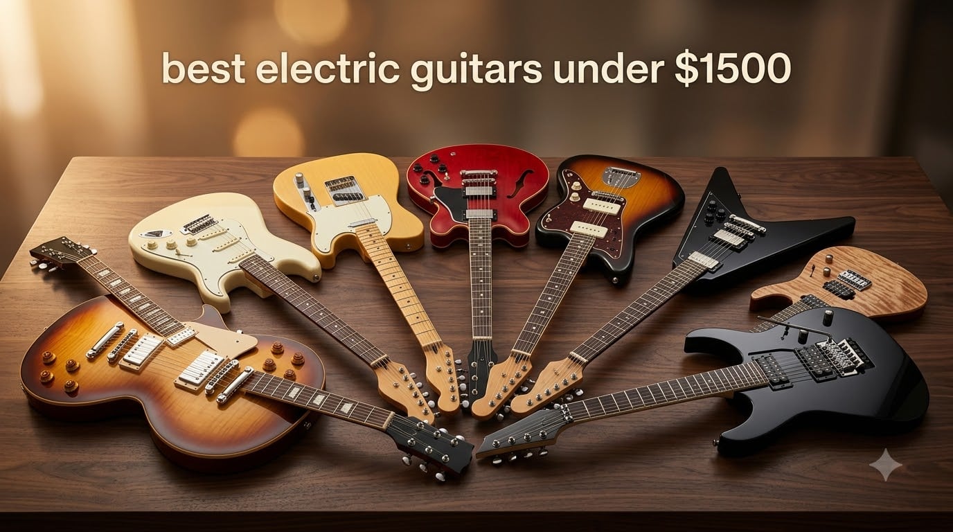 best electric guitars under $1500