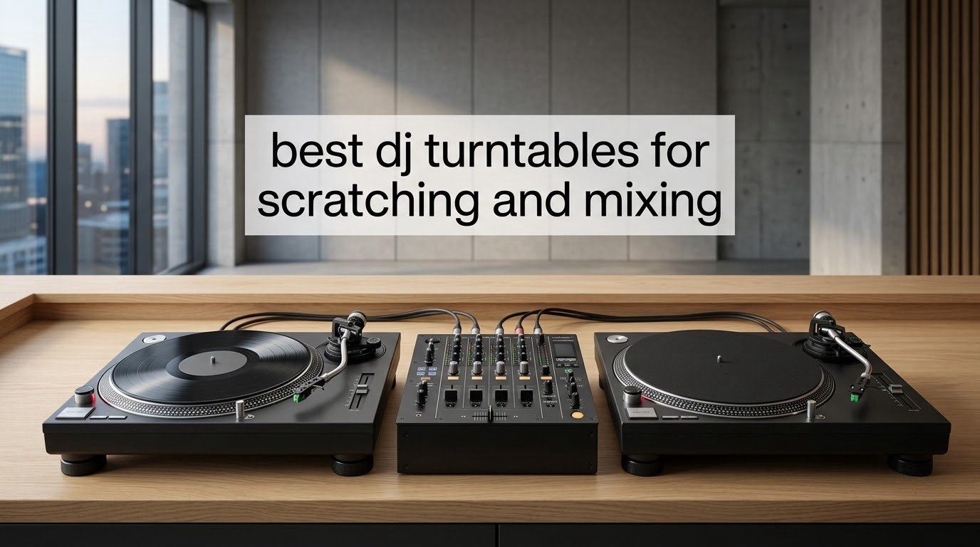 best dj turntables for scratching and mixing
