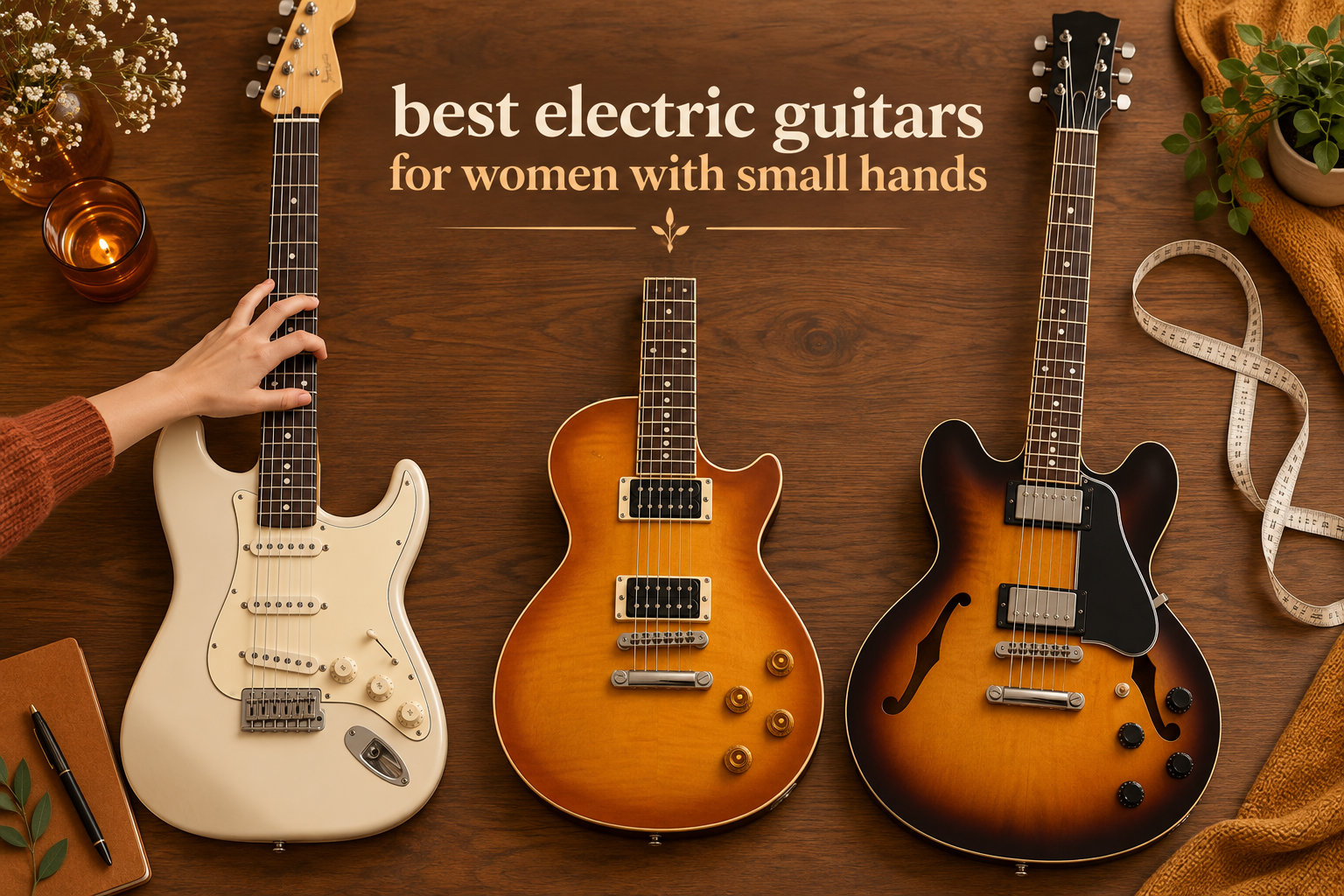 best electric guitars for women with small hands