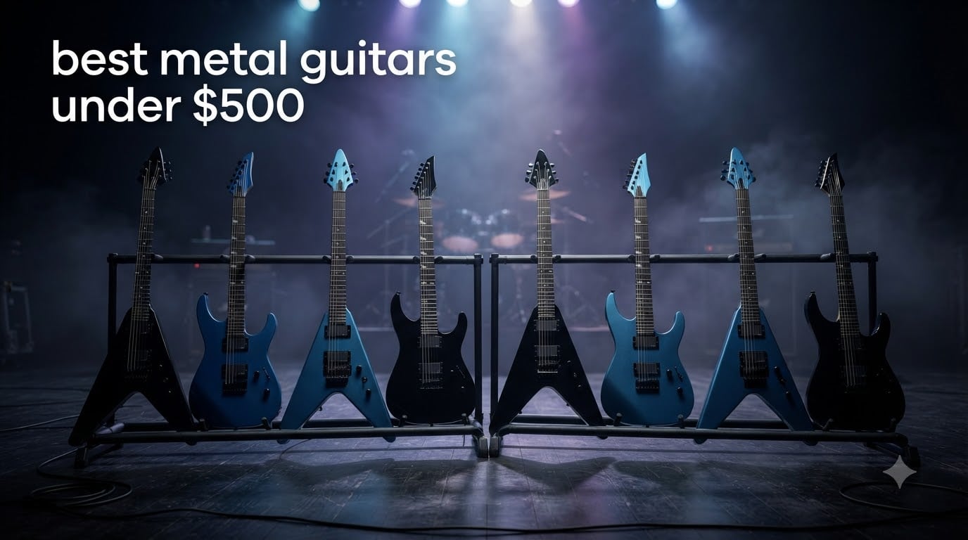 best metal guitars under $500
