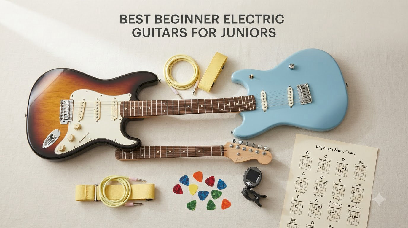 best beginner electric guitars for juniors
