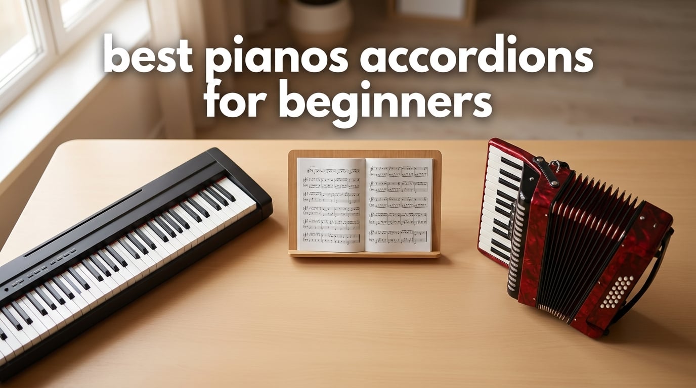 best pianos accordions for beginners