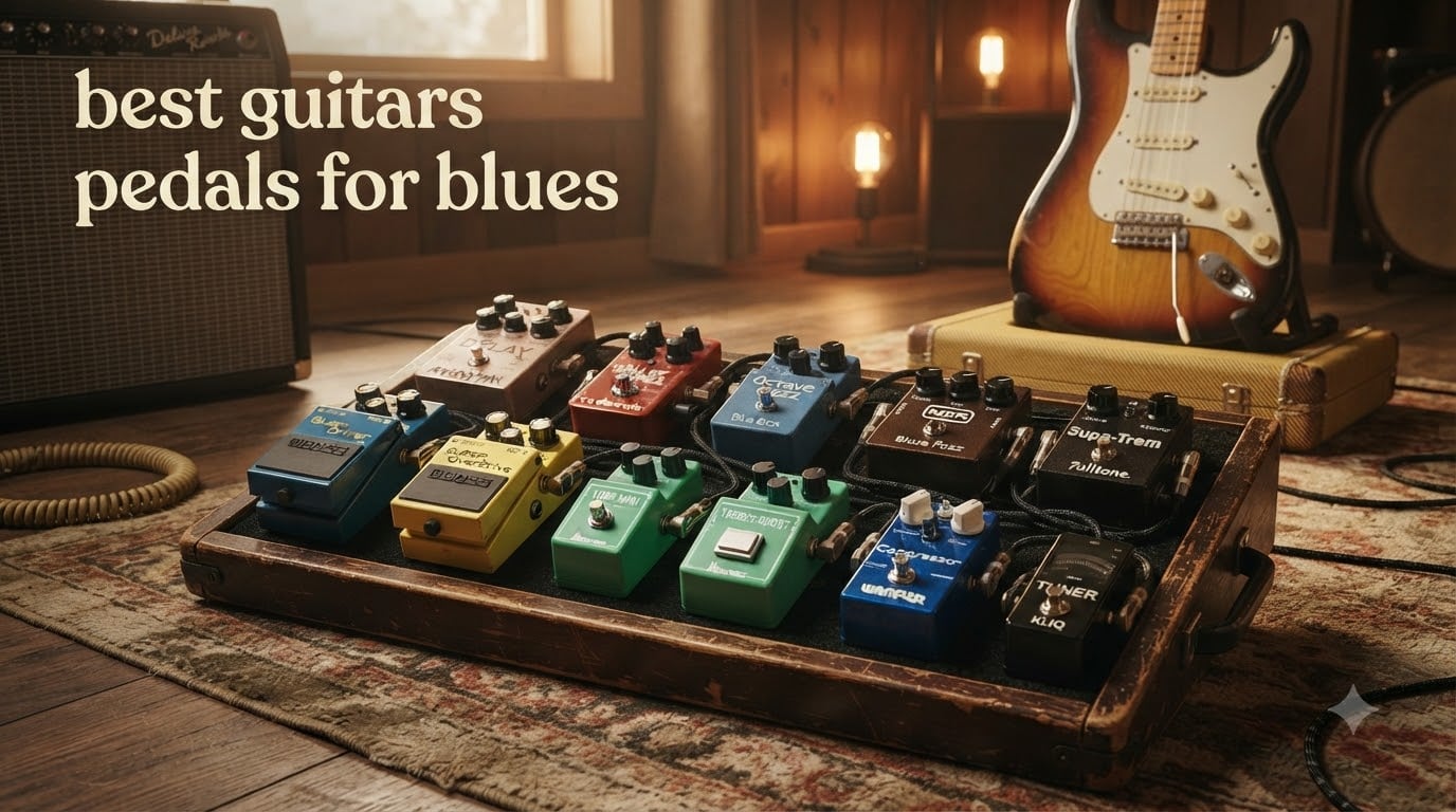 best guitars pedals for blues