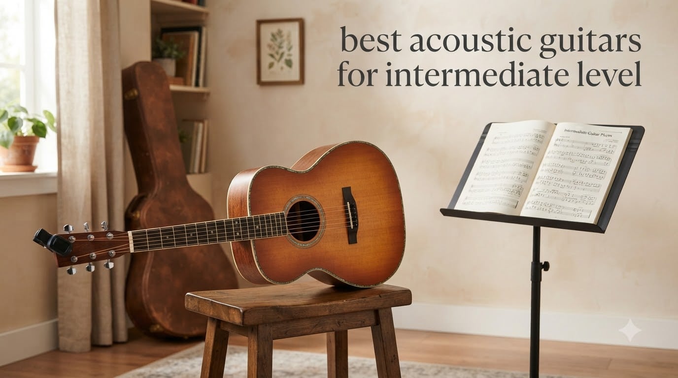 best acoustic guitars for intermediate level