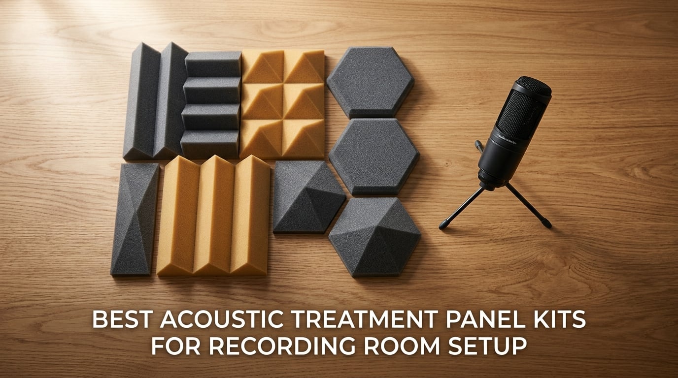 best acoustic treatment panel kits for recording room setup