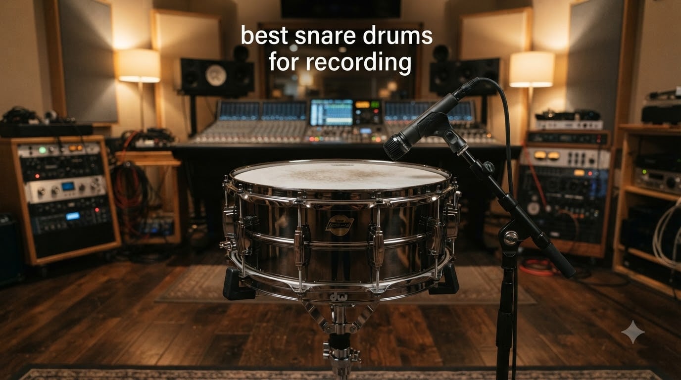 best snare drums for recording