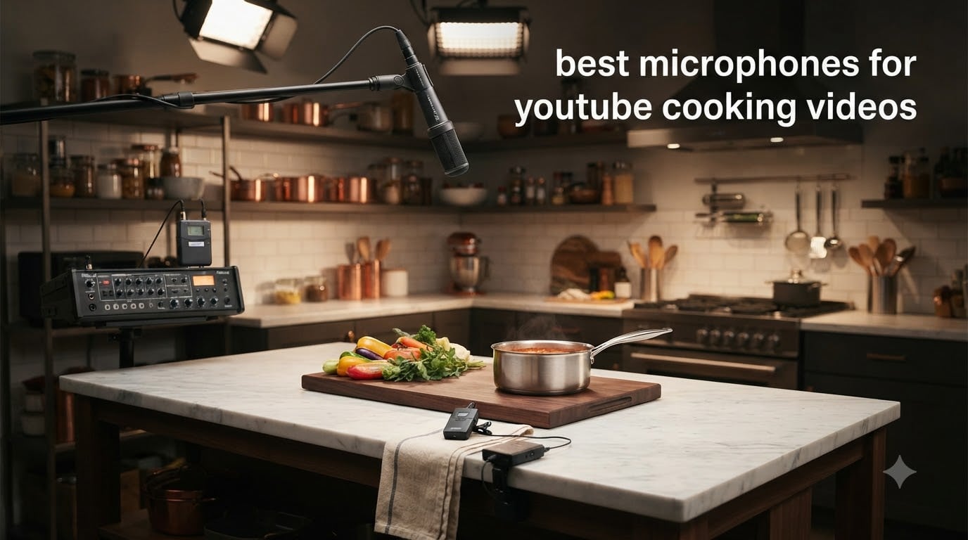 best microphones for youtube cooking videos