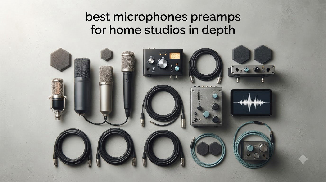 best microphones preamps for home studios in depth