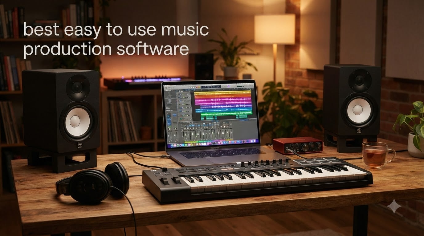 best easy to use music production software