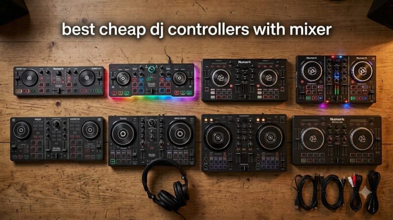 best cheap dj controllers with mixer