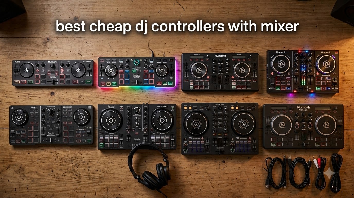 best cheap dj controllers with mixer
