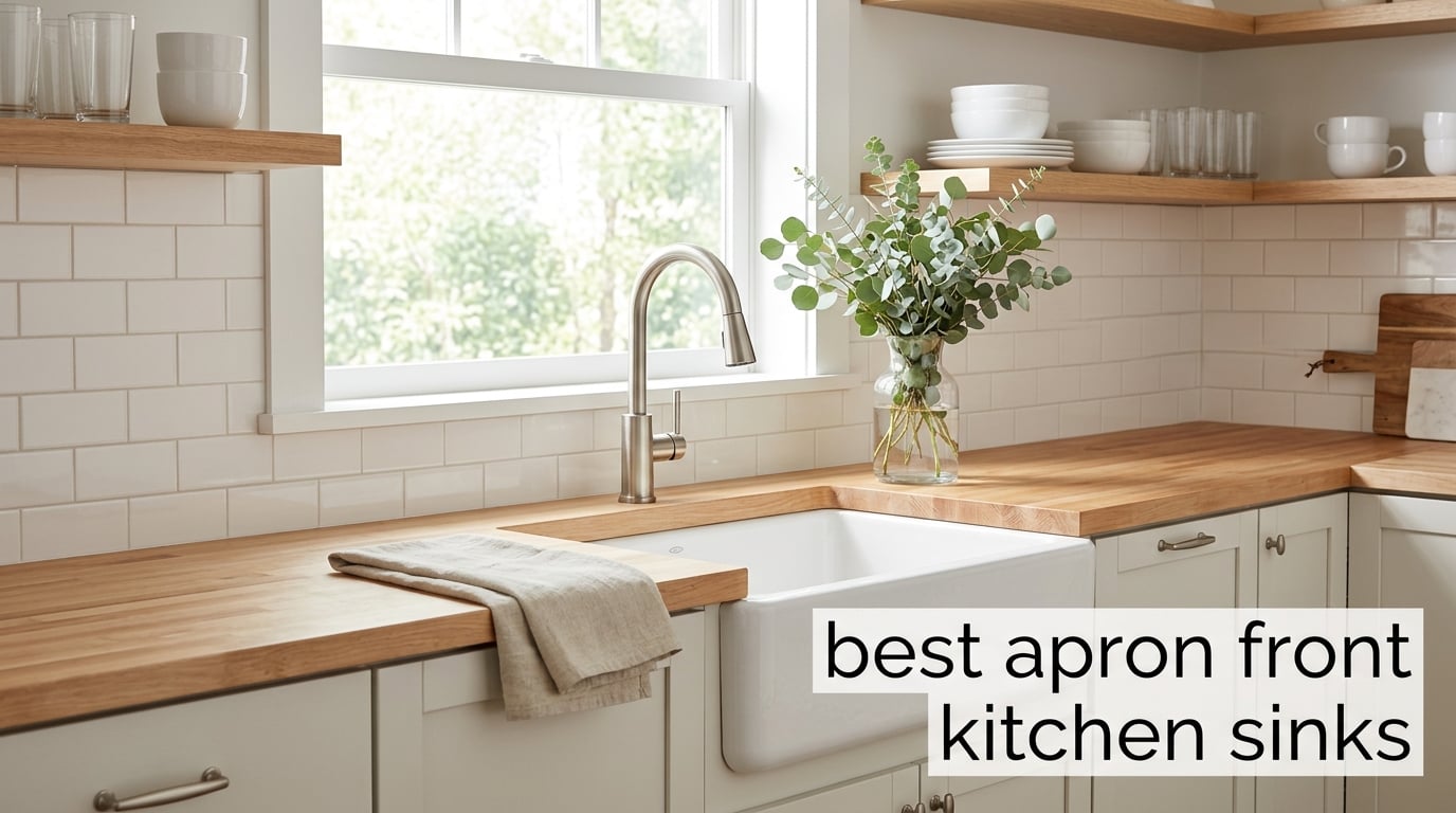 best apron front kitchen sinks