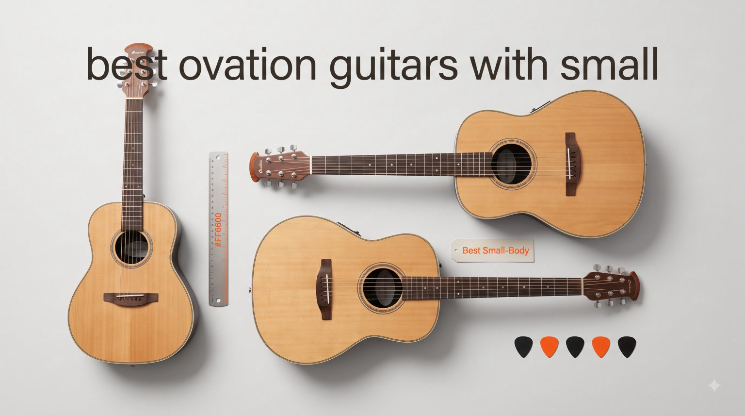 best ovation guitars with small