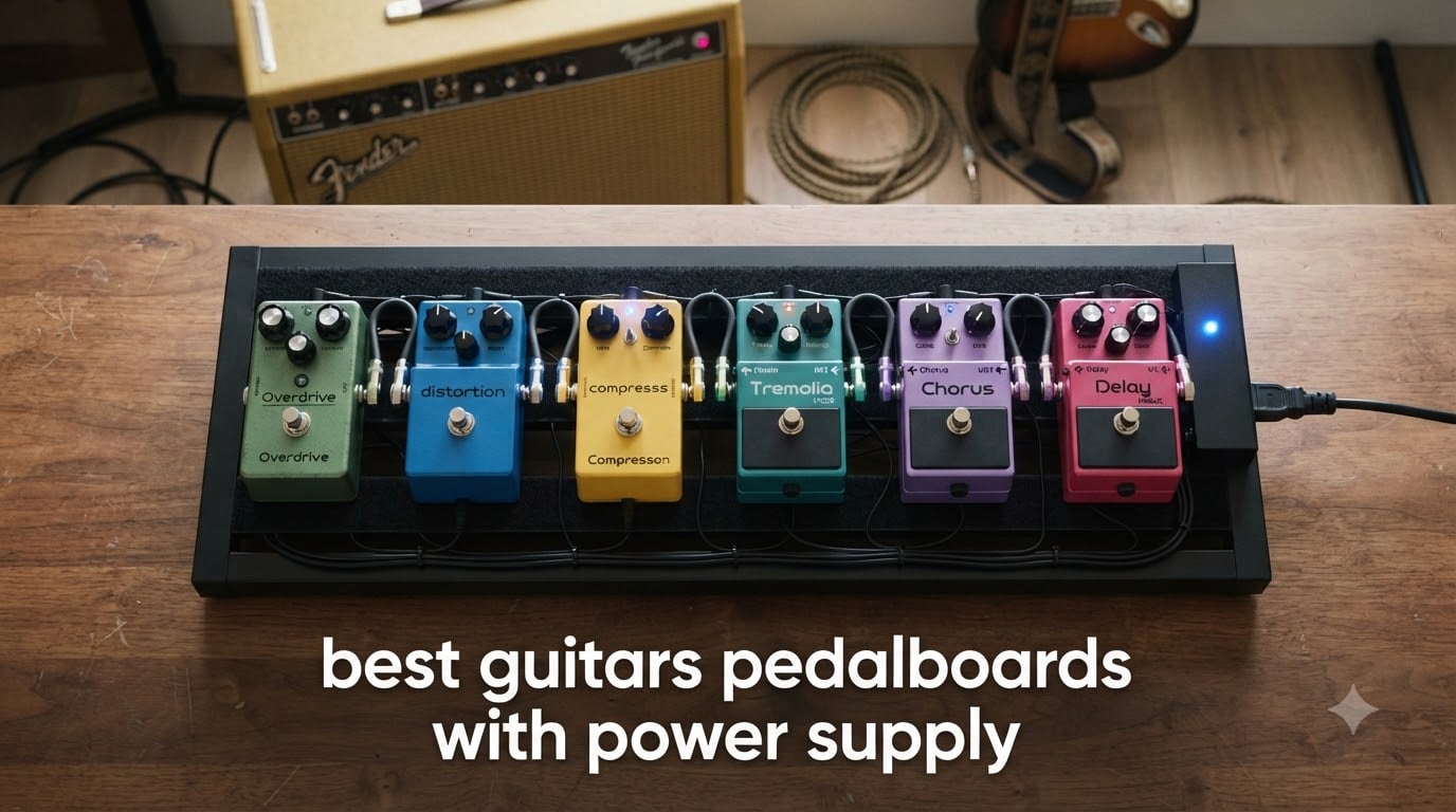best guitars pedalboards with power supply