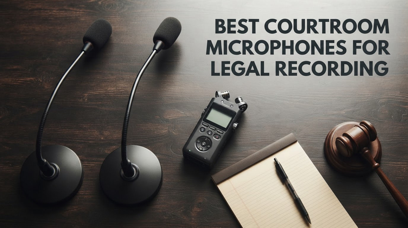 best courtroom microphones for legal recording