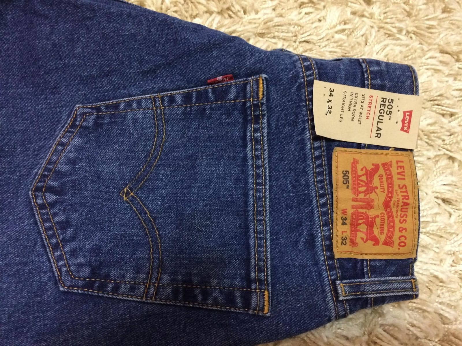Levi's 505 Regular Fit customer photo 1