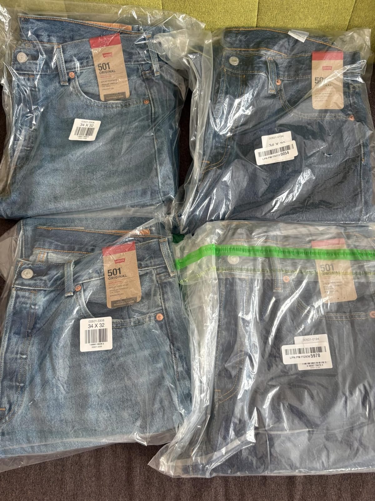 Levi's 501 Original customer photo 1