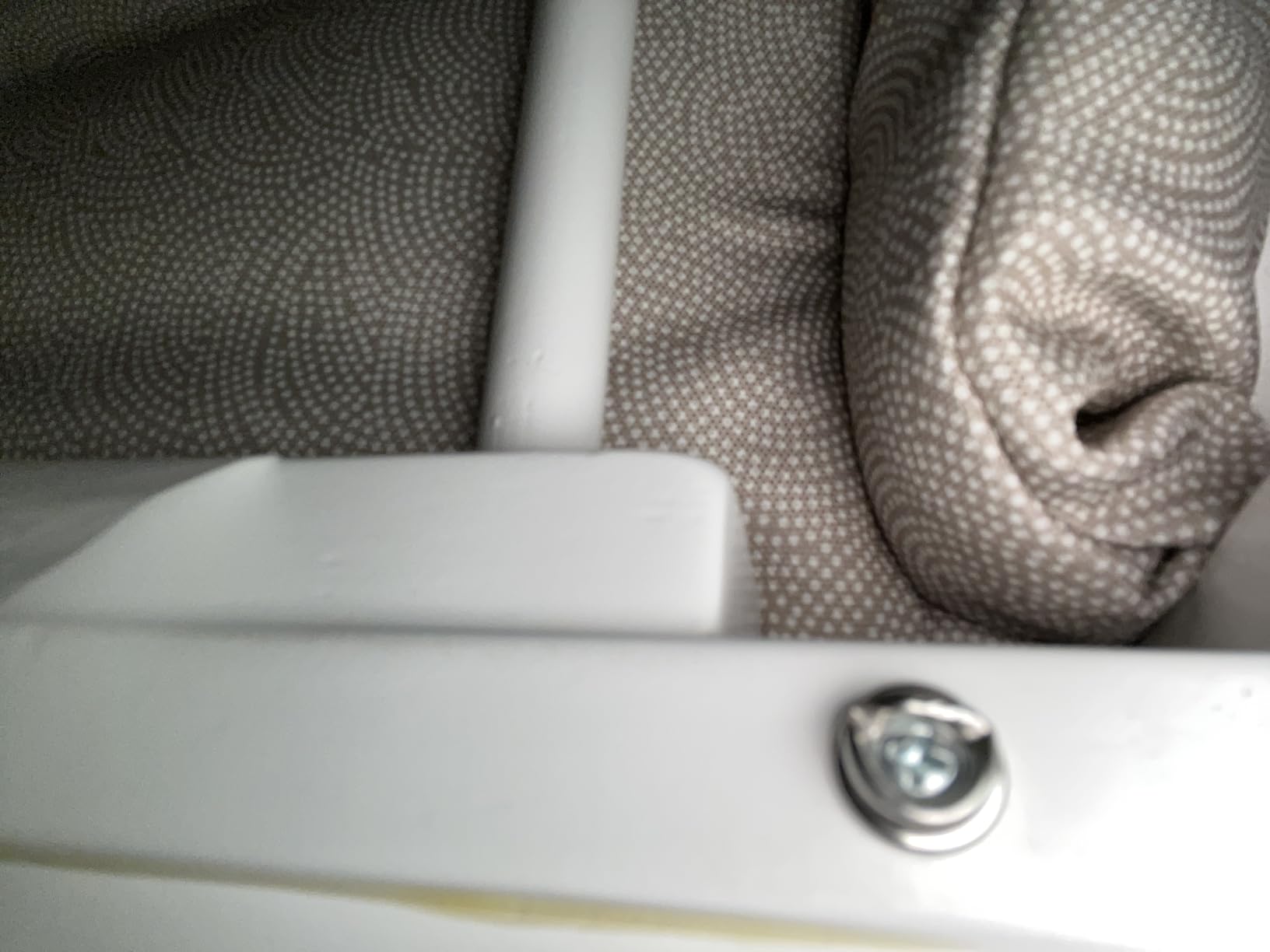 Storkcraft Premium Hoop Glider & Ottoman, Espresso with Beige customer photo 2