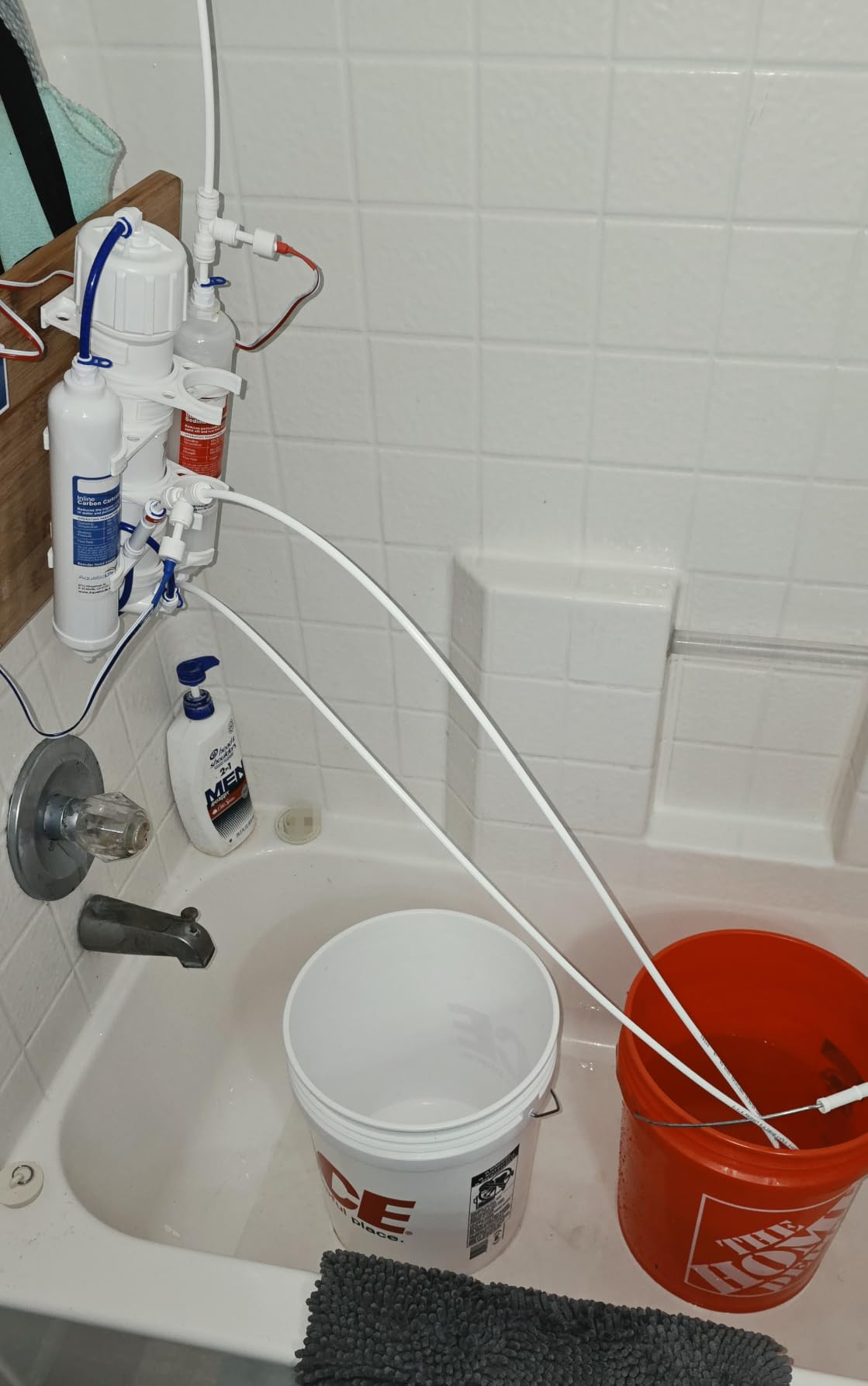 Aquatic Life RO Buddie 4-Stage Aquarium Water Filter System, Reverse Osmosis RO/DI Filtration Unit for Fish Tank, Fountains, and More, 50 GPD (Gallons Per Day) customer photo 2