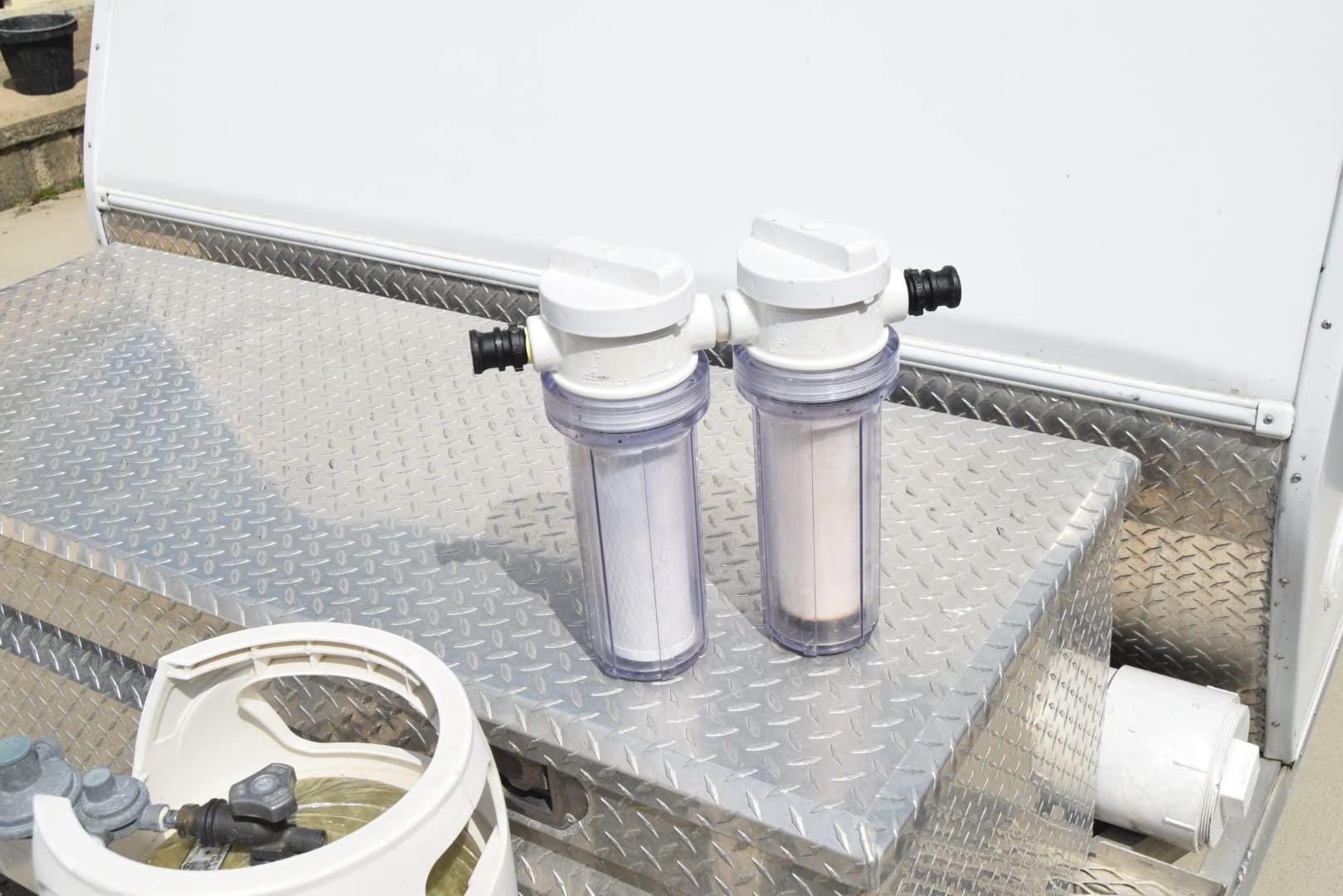 Pentair Pentek CBC-20BB Big Blue Carbon Block Water Filter, 0.5 Micron customer photo 2
