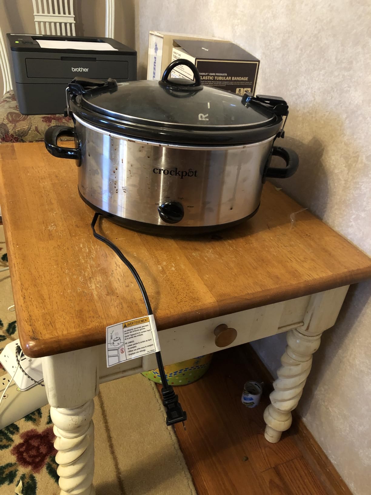 Crock-Pot Cook N Carry Oval Manual Portable Slow Cooker, Silver, 6-Quart customer photo 1