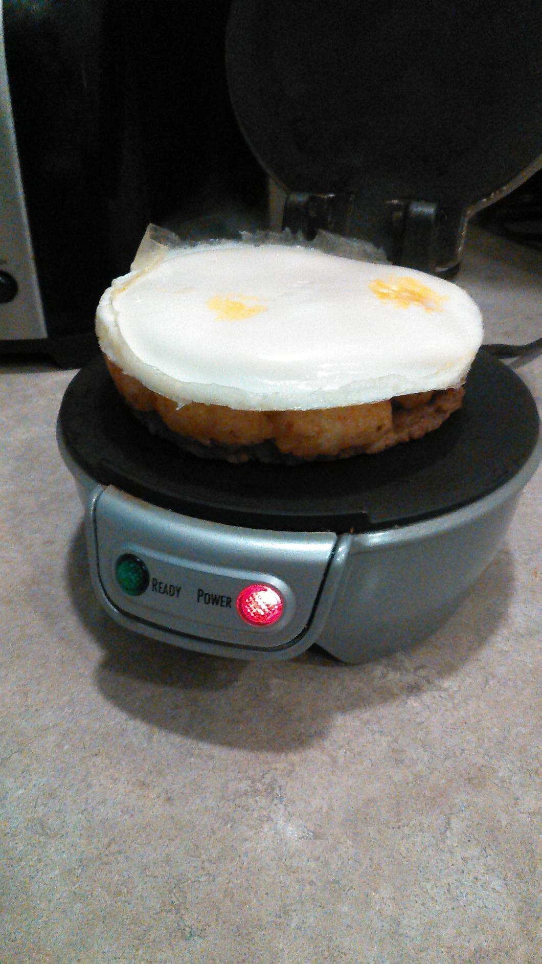 Hamilton Beach Breakfast Sandwich Maker with Egg Cooker Ring customer photo 1