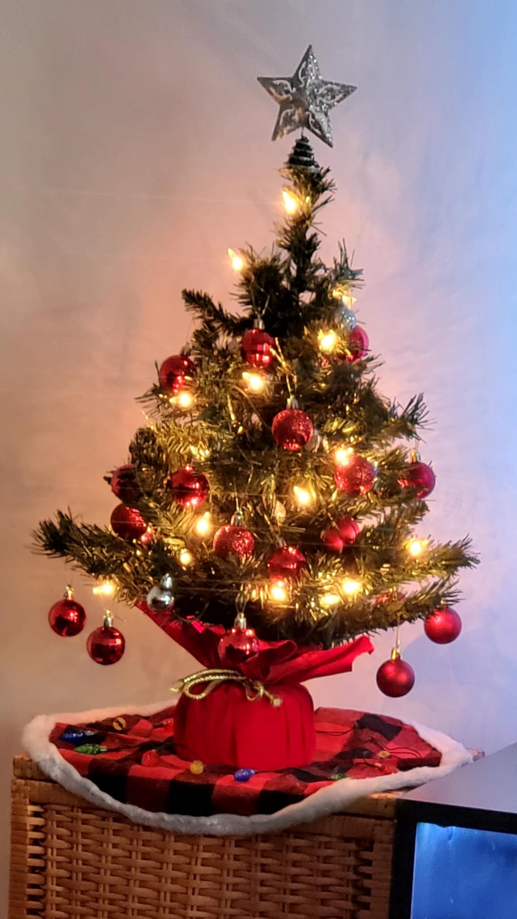 National Tree Company 24in Pre-Lit Majestic Fir Mini Christmas Tree customer photo 2