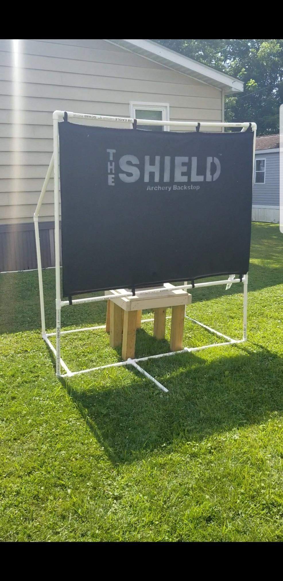 The Ultimate Archery Target BackStop Back Stop (Black, 4'x6') customer photo 1