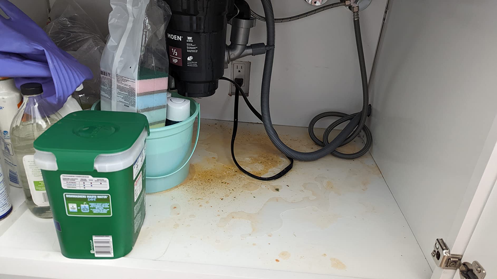 Moen GXP33C GX PRO Series Lite Series 1/3 HP Continuous Feed Garbage Disposal, Power Cord Included customer photo 2