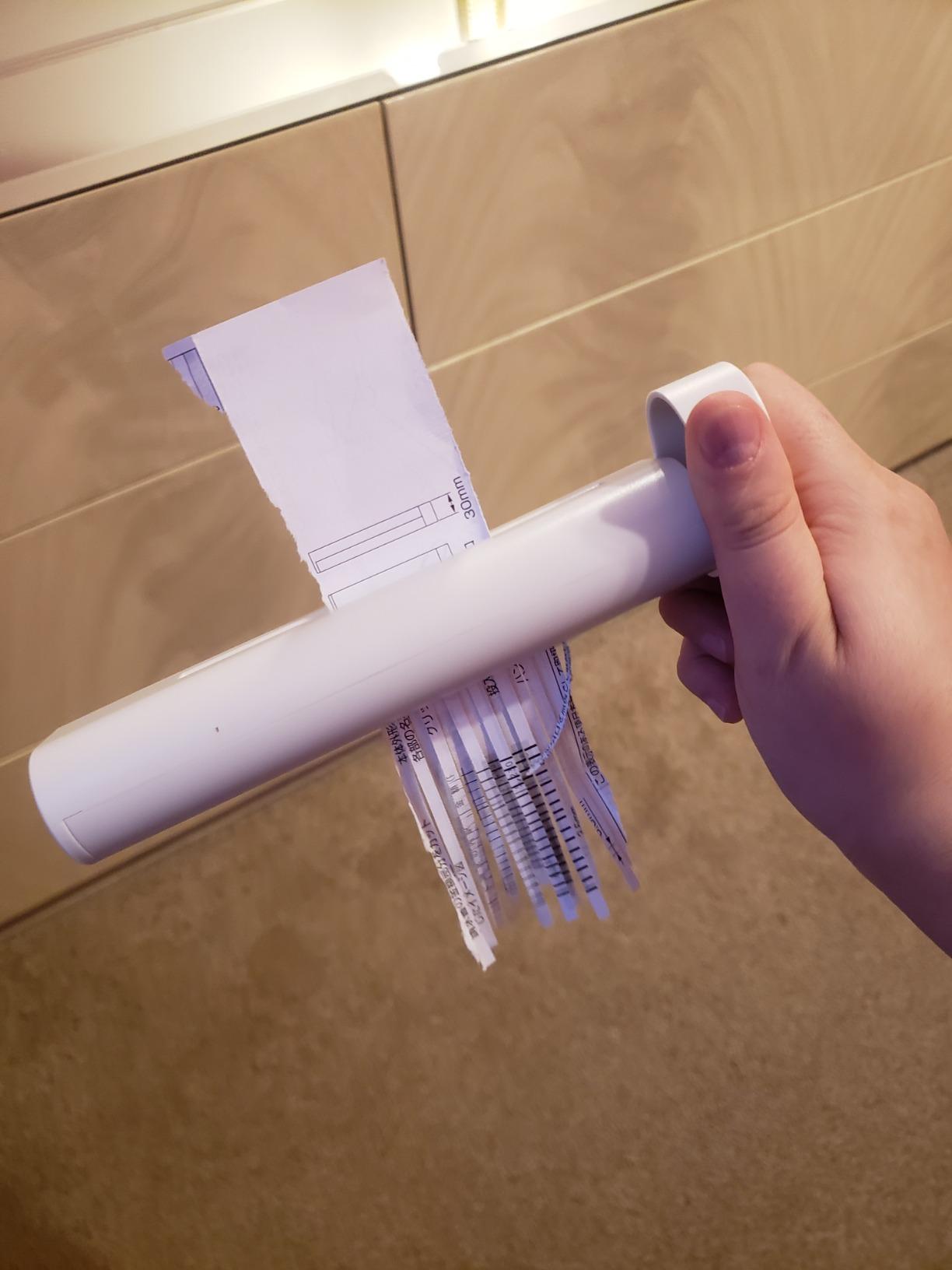 Muji Handy Shredder, Off-White, Small customer photo 1