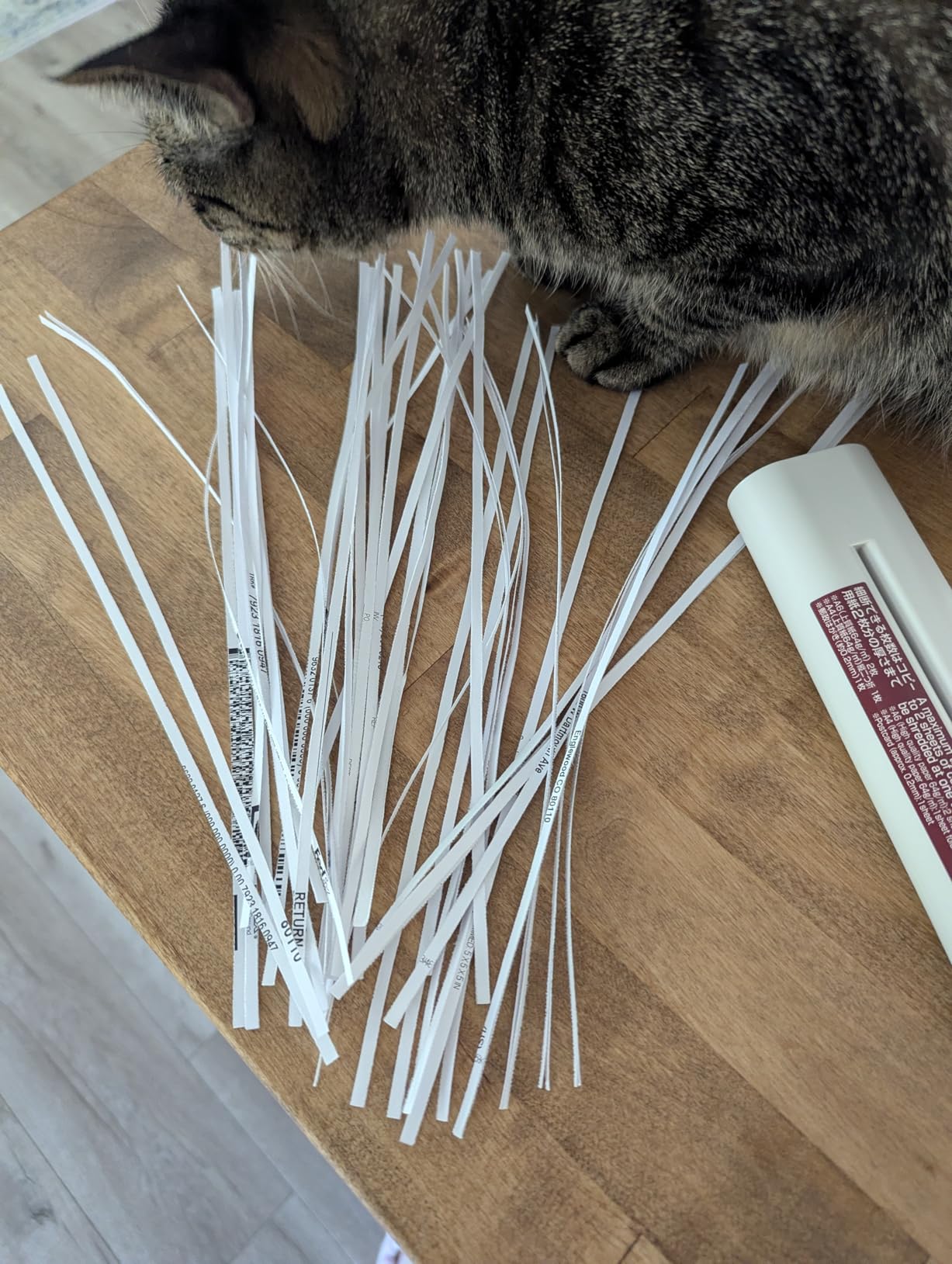 Muji Handy Shredder, Off-White, Small customer photo 2