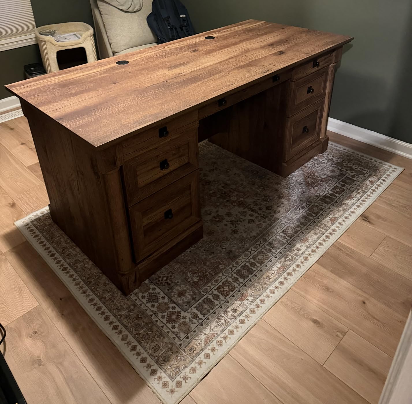 Sauder Palladia Executive Desk, 29.5