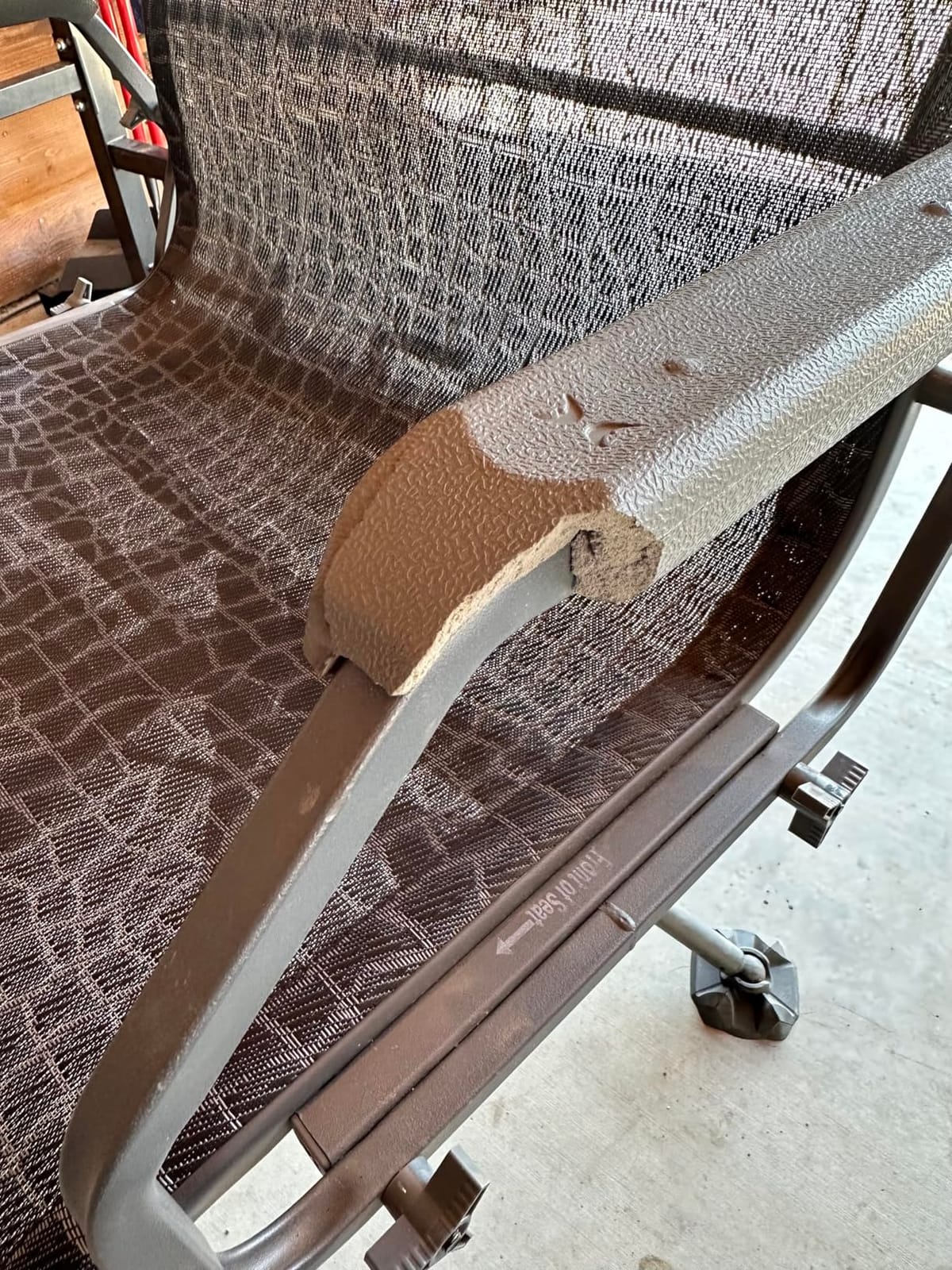 Hawk Big Denali Luxury Blind Chair Extra Large Silent Comfortable customer photo 2
