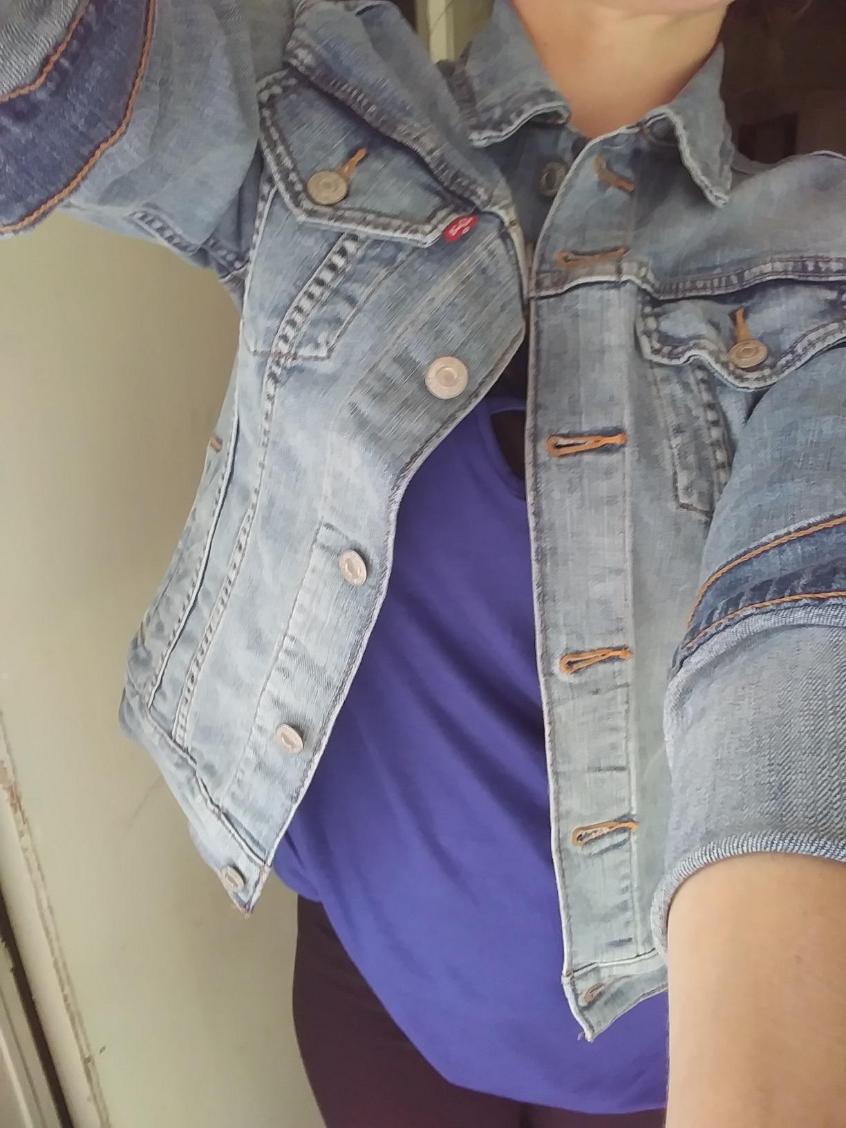 Levi's Women's Trucker customer photo 2