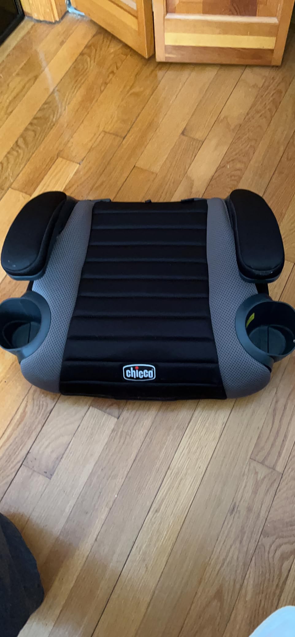 Chicco GoFit Backless Booster Car Seat, Vehicle Seat Belt Install customer photo 2